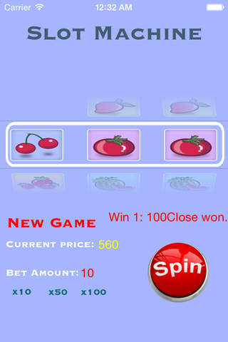 Slot Machine - Fruits screenshot 2