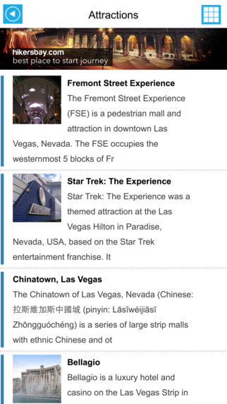 【免費旅遊App】Las Vegas (USA) Offline GPS Map & Travel Guide Free-APP點子