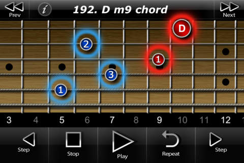 Two Handed Touch Guitar Chords screenshot 4