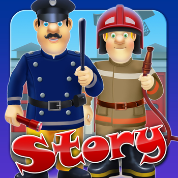 My Brave Fireman Rescue Design Storybook - Advert Free Game LOGO-APP點子