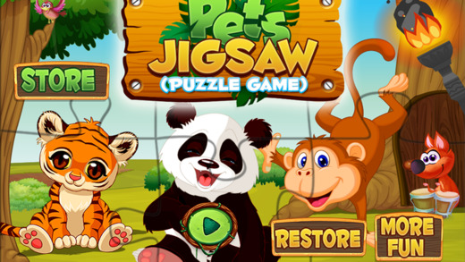 Pets Jigsaw – Baby Puzzle Game