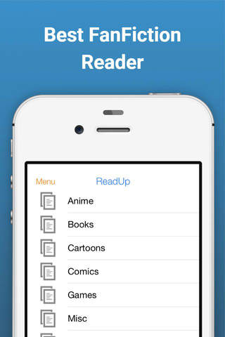 ReadUp FanFiction eBook Reader screenshot 2
