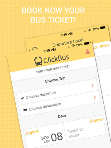 【免費旅遊App】ClickBus - Bus Tickets in Brazil, Turkey and Mexico-APP點子