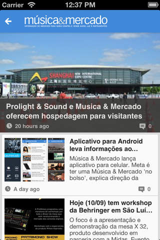 Musica & Mercado Brasil screenshot 2