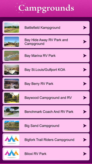 【免費交通運輸App】Mississippi Campgrounds Guide-APP點子