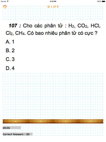 【免費教育App】Trắc Nghiệm Hoá Học Lớp 10-APP點子