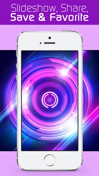 【免費娛樂App】Amazing Neon Wallpapers HD,Colorful Images,Shiny Backgrounds, Photo Editor & Puzzle Game for iOS 8-APP點子