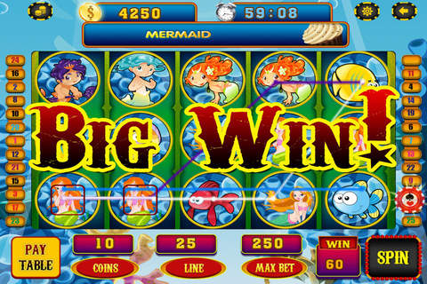 Ocean Adventure Slots - Pro Casino Frenzy and Slot Machine Vegas Games screenshot 2