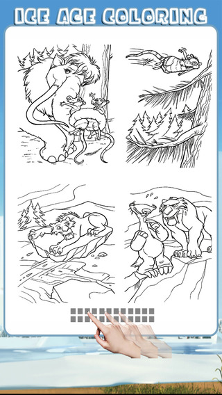 【免費教育App】Coloring Game Pro For Ice Age Unofficial Version-APP點子