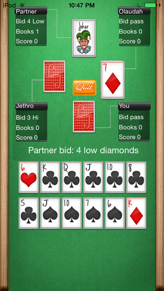 【免費遊戲App】Bid Whist-APP點子