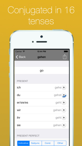 【免費教育App】German Verbs Free-APP點子