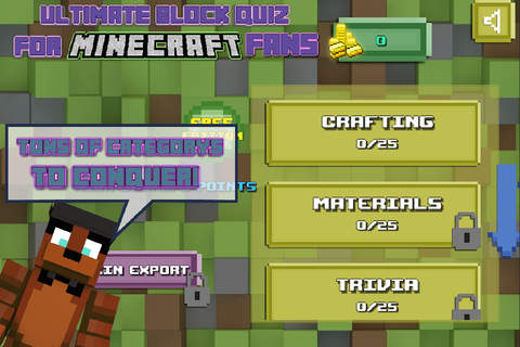 Ultimate Blocky Quiz for Minecraft Fans screenshot 2