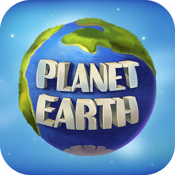 Planet Earth. Interactive book for kids LOGO-APP點子