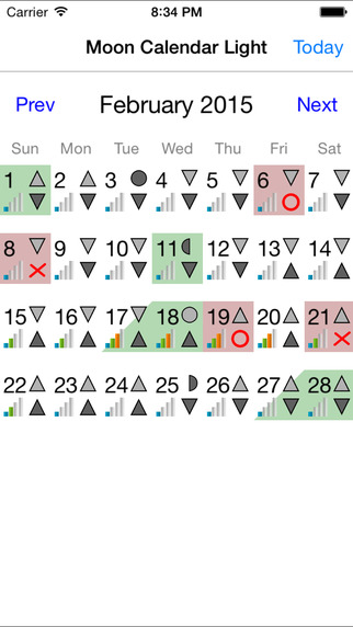 【免費工具App】Moon Calendar Light-APP點子