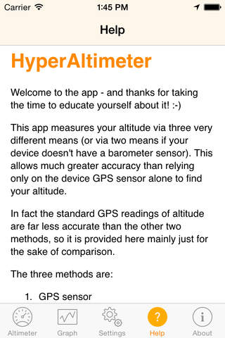 HyperAltimeter - Barometer and Altitude Tracker screenshot 3