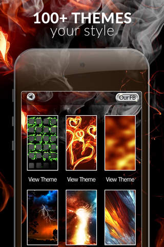 Fire & Flame Gallery HD – Amazing Effects Retina Wallpapers , Themes and Backgrounds screenshot 2