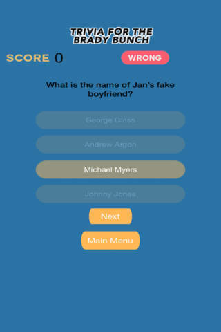 Trivia & Quiz Game For The Brady Bunch screenshot 2