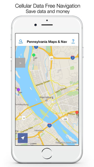 Pennsylvania Offline Maps Offline Navigation
