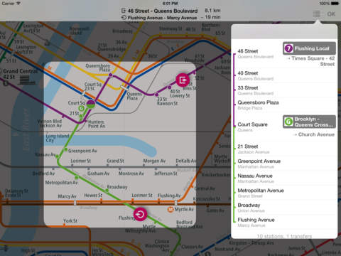 【免費旅遊App】New York Rail Map Lite-APP點子