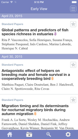 【免費教育App】Journal of Animal Ecology-APP點子