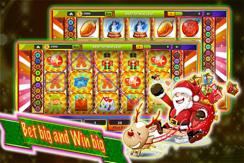 777 The Best Christmas Lucky Slots-Big Win Sloto Free screenshot 2