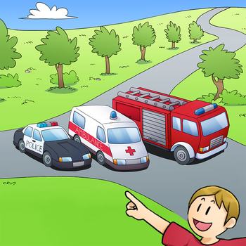 Amazing Cars Free - Interactive Book for Learning Alphabet and Colors LOGO-APP點子