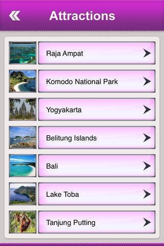 Indonesia Tourism Guide screenshot 3