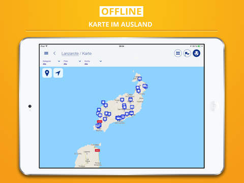 【免費旅遊App】Lanzarote - dein Reiseführer mit Offline Karte von tripwolf (Guide für Sehenswürdigkeiten, Touren und Hotels in Puerto del Carmen und die Mitte, La Geria, Playa Blanca und der Süden uvm.)-APP點子