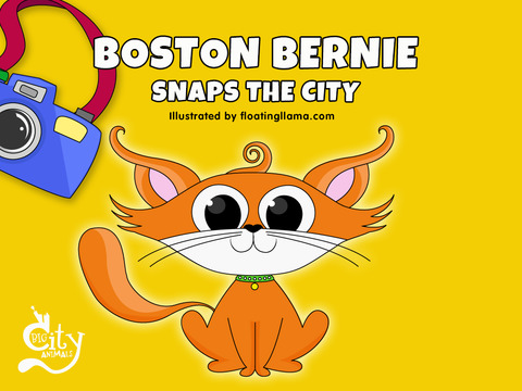 Boston Bernie - Teach Your Children About Boston City Vocabulary Geography History and Much More
