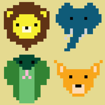 Pixel Zoo Match 3 LOGO-APP點子