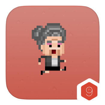 Jaywalker Granny - Pixel Crossy Road LOGO-APP點子