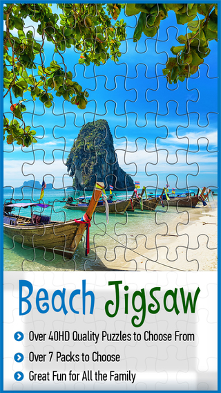 Beach Jigsaw World-Brain Teasers Puzzles For Kids Girly Girls adults