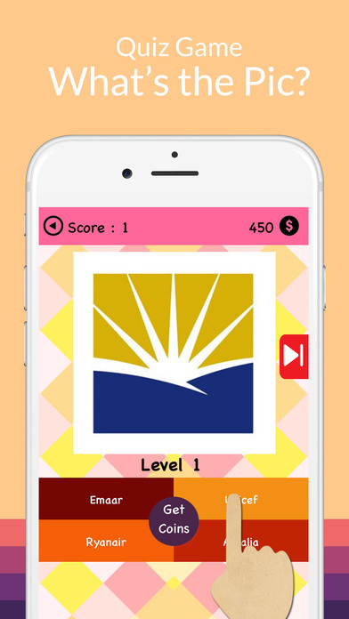 Screenshots of Picture Logo Trivia - Solve puzzles. Guess the brands. Win trophies. for iPhone