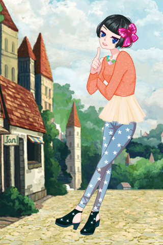Lovely Little Girl -Street Style screenshot 2
