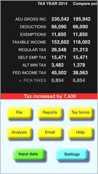 【免費財經App】TaxMode - USA Income Tax Calculator-APP點子