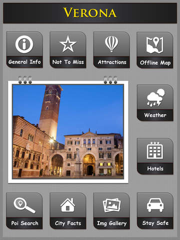 【免費旅遊App】Verona Offline Map City Guide-APP點子