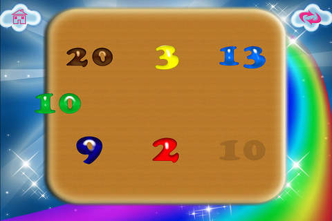 123 Numbers Wood Counting Magical Puzzle Match Game screenshot 2