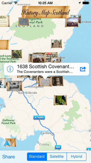 免費下載交通運輸APP|History Map Scotland app開箱文|APP開箱王