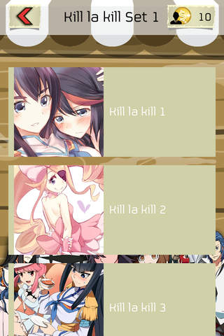 Manga & Anime Jigsaw Hd Japanese - " Puzzle Kill la Kill Edition " screenshot 4