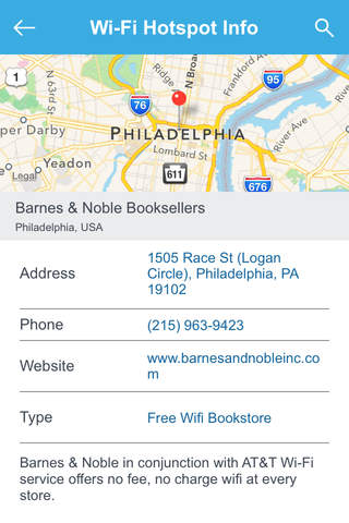 Philadelphia Free Wi-Fi Hotspots screenshot 3
