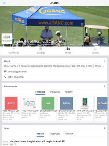 免費下載運動APP|Junior Golf Association of Northern California app開箱文|APP開箱王