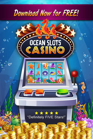 ' A Fish Hunter Treasure Slot Machine Free 5-Reels Themed Casino screenshot 4