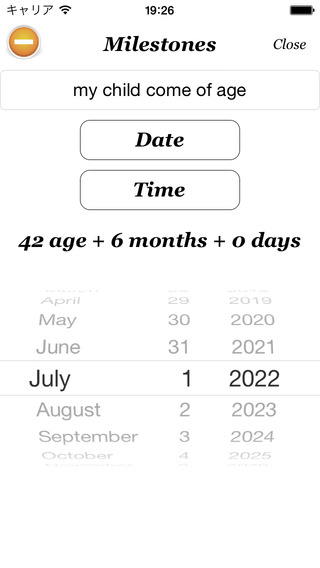 【免費生活App】Milestones - Diary calendar to think about fullness of life-APP點子