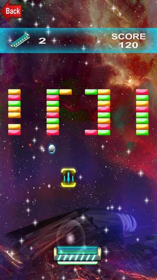 【免費遊戲App】Brick Breaker Space-APP點子