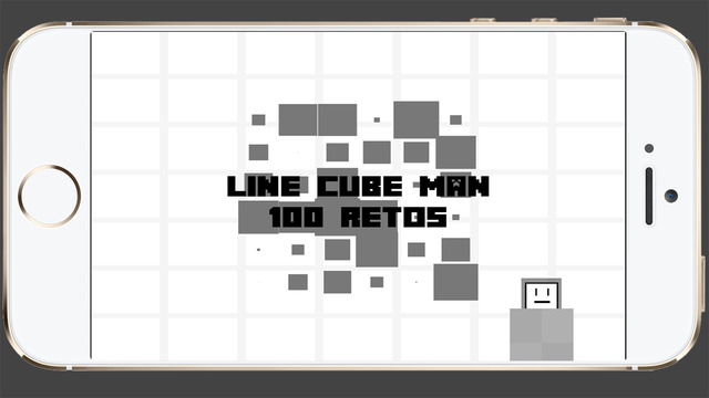 Line Cube Man ∙ 100 Retos