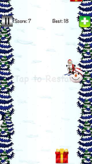 免費下載遊戲APP|Skiing Santa app開箱文|APP開箱王