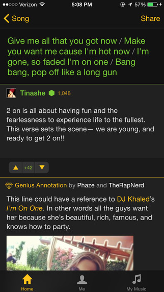 【免費音樂App】Genius — Search and understand the meaning of song lyrics, poetry, literature, and news-APP點子