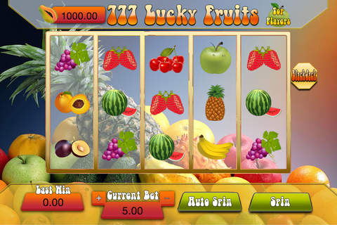 777 Lucky Fruits screenshot 3