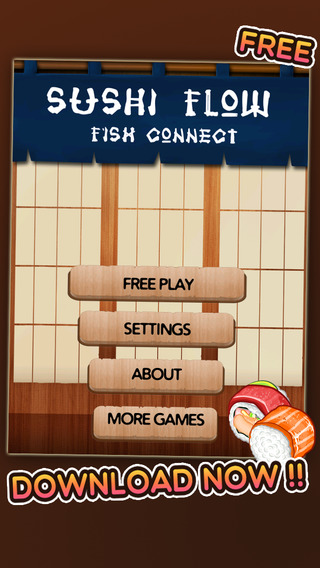 Sushi Flow Fish Connect-Wasabi Puzzle Free Game Edition