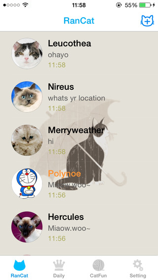 【免費社交App】RanCat - Chat with random cats everywhere and anytime-APP點子